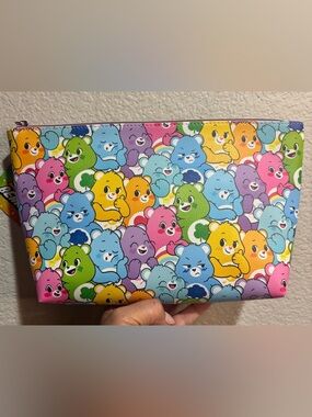 Colorful Care Bears Cosmetic Bag